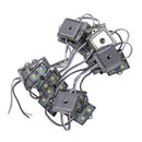 4-LED 5050 SMD Module White Waterproof Modules 12V-20pcs