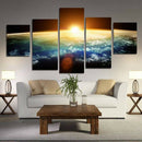 5Pcs Canvas Wall Art for Living Room Canvas Prints Home Decor Without Frame