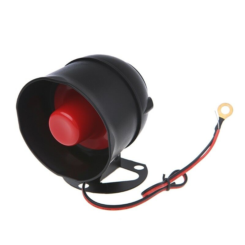 1-Way Car Vehicle Burglar Alarm System Keyless Entry System Security w/ 2 Remote