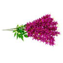 2x Artificial 5-Fork Hanging Vine Simulation Lilac Flower Garland PurpleRed