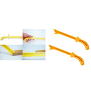 2pcs Durable Plastic Wood Saw Push Stick Fits for Radial Saws/Jointers
