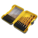 15pcs/set High  Steel Drill Titanium-plated Twist Drill Bit 1.5mm -10mm
