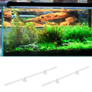 Glass Aquarium Feeding Dish + 450 MM Acrylic Tube Shrimp Feeder with Suction Cup