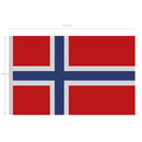 Kingdom Of Norway NORWAY FLAG 5ft X 3ft Kongeriket Norge NORWEGIAN