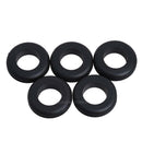 180pcs Ring Rubber Grommets Assortment Sealing Gasket Kit Car Truck Boat Black