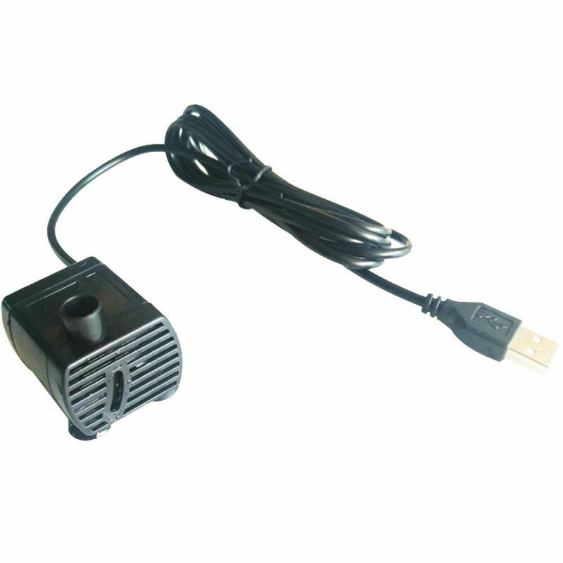 Mini DC5V Brushless Motor Submersible Water Pump with USB Connector Home ETO
