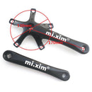 Bicycle Crank Arm Left Right Crankset MTB Road Bike 170mm 130BCD Square Taper