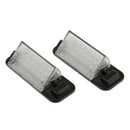 1Pair LED 3528 License Number Plate Light 6000K White For BMW 3 Series E36 92-98