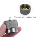 Outdoor Camping Propane Tank Adapter Stove Canister Head Converter Fitting