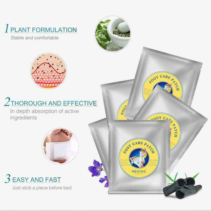 5 pairs Foot Care Magic Patch Moisture-Relieving Foot Patch V8J9