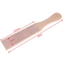 1Pc Dual Sided Leather Blade Tool Razor Sharpener Polishing Compounds Tool  OZ
