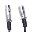 3-Pin XLR Male to Female miniphone Extension cable 1M