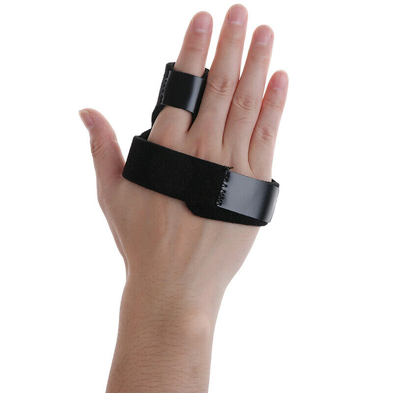 Adjustable Finger Splint Brace Trigger Finger Support Fracture Fix Pain Reli.SE