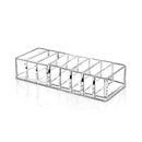 8 Holes Clear Brush Lipstick Holder Makeup Organizer Cosmetic Storage Stand Q6T3