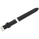 Military Black Silicone strap buckle for Men's wristwatch, 24 mm, Replaceme
