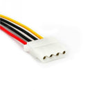 1PCS SATA 15 Pin Male to Molex IDE 4 Pin Female Power Adapter Converter Cable