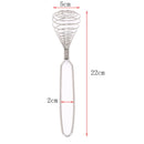 spiral whisk stirrer mixer egg beater cooking kitchen utensil tool JR