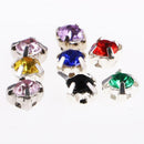 300x Colorful Crystal Loose Beads Faceted Beads for Sewing on Clothes 4mm