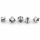 5X(5 Pack 1/4 inch to 3/8 inch Convert Screw Standard Adapter Reducer Bush H5A7)