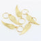 50pcs Hair  Braid Rings Shell Feather Cross Hair Loops Clips Accessories
