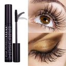 4D Silk Fiber Eyelash Mascara Extension Makeup Black Waterproof Kit 20g Lasting