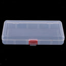 Rectangle Plastic Clear Box and Storage Case for Small Parts, Hardware and