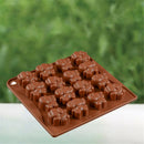 Elephant Silicone Mold Cake Decorating 16 Cavity Elephant Shaped Chocolate