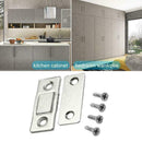 Strong Magnetic Door Closer Cabinet Catch Latch Cupboard Thin U lock Closer Z4B3