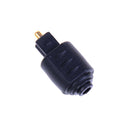 2Pcs optical audio adapter 3.5mm female jack plug to digital toslink male FT