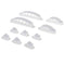 1 Set Wire Cord Clip Cable Line Holder Organizer Adhesive Clamp