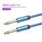 6.35 mm Jack Mono Audio Cable Male to Male for Electric Guitar Mixer Amplifier