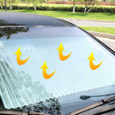 Car Windshield Sun Visor Folding Car Bezel Front Window 46 Cm * 145 Cm XSW