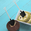Novelty Disposable Plastic Shovel Shape Dessert Spoon, Set Of 50