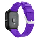 Silicone Replacement Sport Watch Band Strap for Huami Amazfit GTS (Purple)