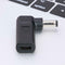 90 Degree USB3.1 USB-C Type-C Female to 5.5 x 2.1mm DC Male Plug Adapter 18V-20V