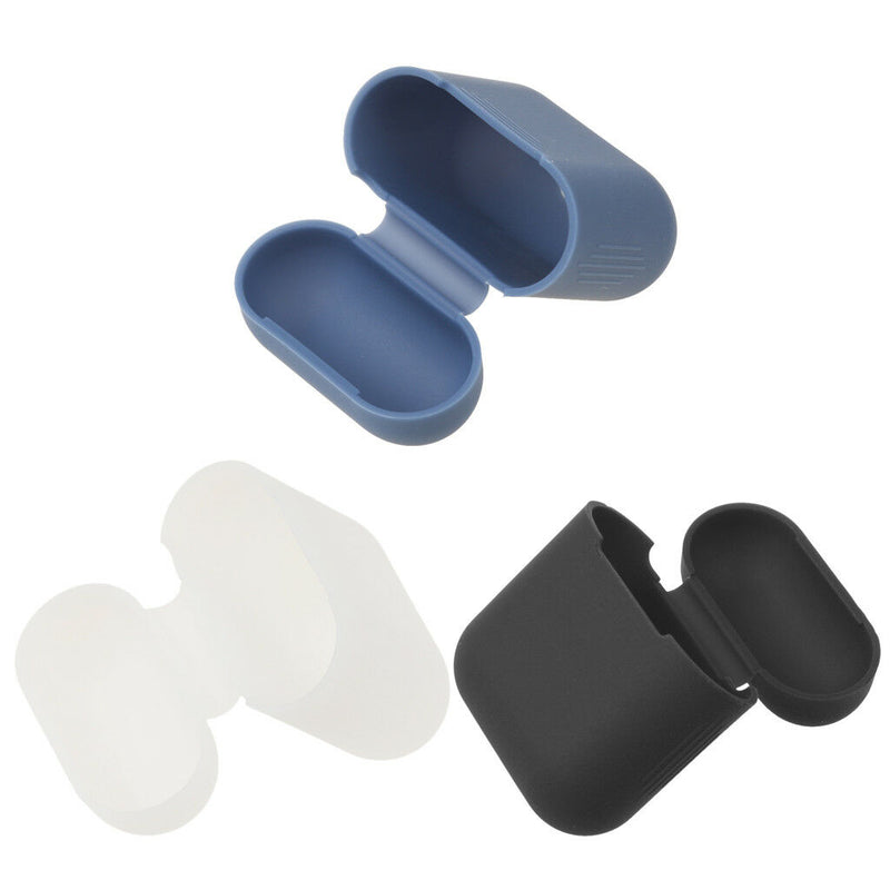3pcs Silicone Case Protector Bumper Box For AirPods Wireless Earpod Earphone