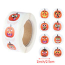 Halloween Decoration Labels Seal Stickers Pumpkin  Sealing Gift Label StickSEAU