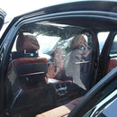 140x180cm Clear Car Taxi Isolation Film Protective Cover Curtain Anti-Fog