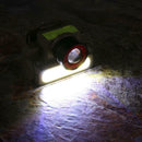 Zoomable Q5+COB LED Rechargeable Headlamp Headlight Flashlight