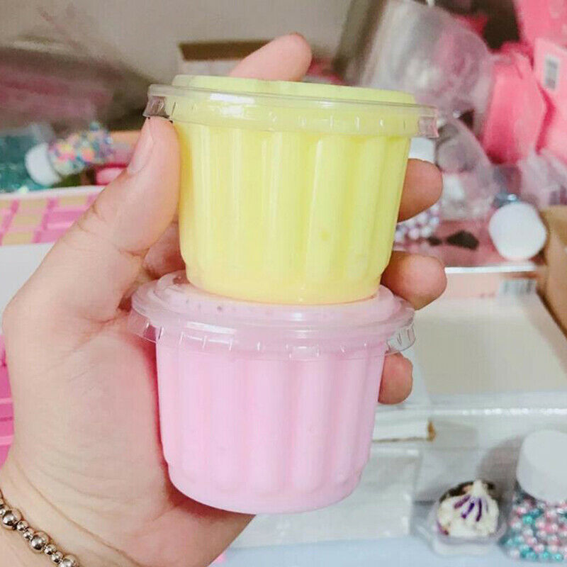 5pcs 110ml Storage Container Organizer Box For Light Clay Foam Mud Kids ToysFT