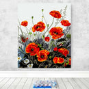 Flower Digital Painting Diy Painting By Numbers Kits Paint on Canvas Hand P