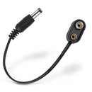 Guitar Pedal Power Cable 9 Volt Battery Connectors 9V Battery Clip Power Su