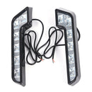 2x Bright 6LED Super White Car Driving Lamp Fog 12V DRL Daytime Running Light OZ