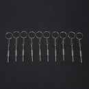 10pcs 3 in 1 Multifunctional Glasses Screwdriver Repair Kit Hand Tools