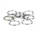 Split Flat Key Rings, 100