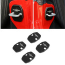 Car Door Lock Cover Buckle Decor Trim for Jeep Wrangler JK 2007-2017 Door L