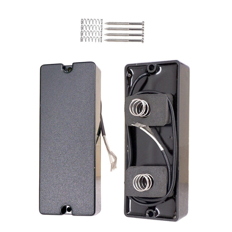 2x Sealed Humbucker Pickup for Electric Bass Guitar with Springs