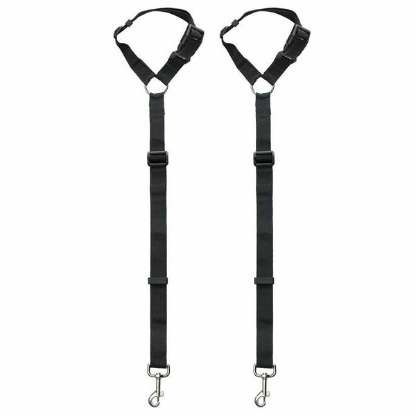 2 Pack Dog Seat Belt, Adjustable Dog Safety Vehicle Seatbelt Fit All Car He B7H8