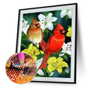 Birds Blooms 5D DIY Diamond Painting Embroidery Kits Needlework Set(6919)