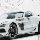 10 packs of 2020 elections  President Donald Trump car stickers decoration V8I6